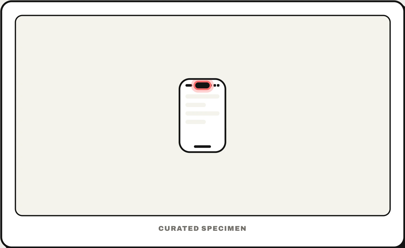 Dynamic Island UI pattern example: CatchUI's curated specimen