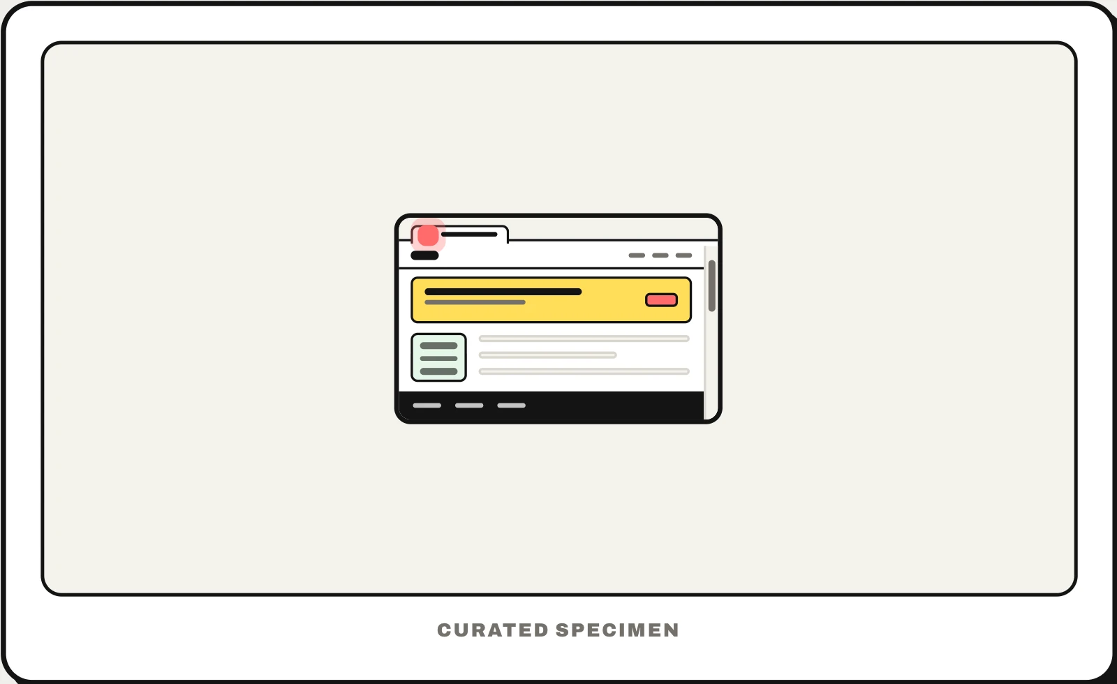 Favicon UI pattern example: CatchUI's curated specimen