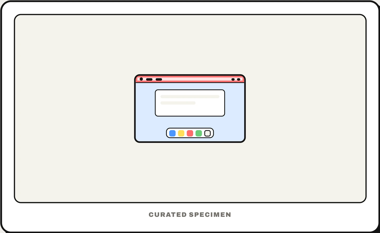 Mac menu bar UI pattern example: CatchUI's curated specimen