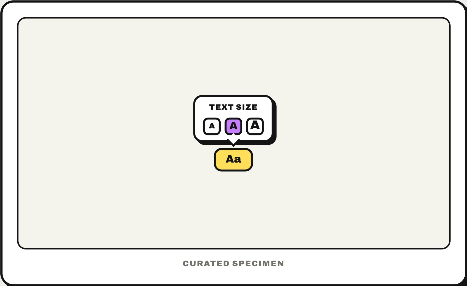 Popover UI pattern example: CatchUI's curated specimen