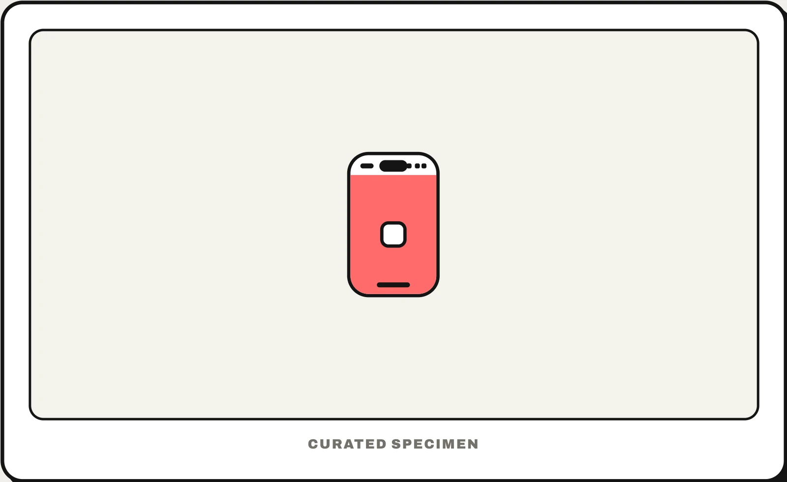 Splash screen UI pattern example: CatchUI's curated specimen